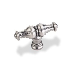 Prestige 2-1/4 Inch Diameter Bright Nickel Brushed with Dull Lacquer Cabinet Knob Prestige 2-1/4 Inch Diameter Bright Nickel Brushed with Dull Lacquer Cabinet Knob