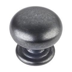 Florence 1-1/4 Inch Diameter Dark Antique Copper Machined Cabinet Knob Florence 1-1/4 Inch Diameter Dark Antique Copper Machined Cabinet Knob