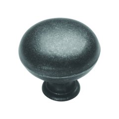 Manchester 1-1/4 Inch Diameter Vibra Pewter Cabinet Knob Manchester 1-1/4 Inch Diameter Vibra Pewter Cabinet Knob