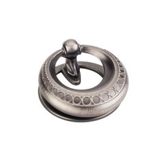 Symphony 2 Inch Diameter Bright Nickel Brushed with Dull Lacquer Cabinet Knob Symphony 2 Inch Diameter Bright Nickel Brushed with Dull Lacquer Cabinet Knob
