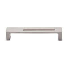 Sanctuary II 5 Inch Center to Center Brushed Satin Nickel Cabinet Pull Sanctuary II 5 Inch Center to Center Brushed Satin Nickel Cabinet Pull