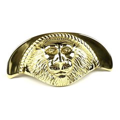 Roman 3 Inch Center to Center Polished Brass Cabinet Cup Pull Roman 3 Inch Center to Center Polished Brass Cabinet Cup Pull