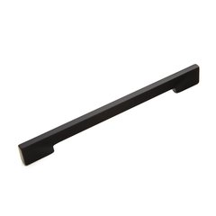 Italian Designs-Aria 6-5/16 Inch Center to Center Matte Black Cabinet Pull Italian Designs-Aria 6-5/16 Inch Center to Center Matte Black Cabinet Pull