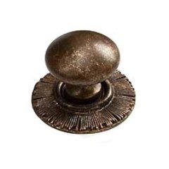 Sunburst 1-1/4 Inch Diameter Highlighted Bronze Cabinet Knob Sunburst 1-1/4 Inch Diameter Highlighted Bronze Cabinet Knob