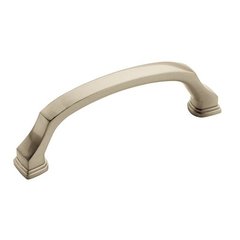 Revitalize 3-3/4 Inch Center to Center Satin Nickel Cabinet Pull Revitalize 3-3/4 Inch Center to Center Satin Nickel Cabinet Pull