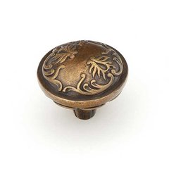 Cantata 1-1/4 Inch Diameter Dark Italian Antique Cabinet Knob Cantata 1-1/4 Inch Diameter Dark Italian Antique Cabinet Knob