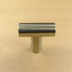 Stainless 1-3/8 Inch Diameter Brushed Stainless Steel Cabinet Knob Stainless 1-3/8 Inch Diameter Brushed Stainless Steel Cabinet Knob
