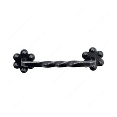 Forged Iron 3-3/16 Inch Center to Center Anthracite Cabinet Pull Forged Iron 3-3/16 Inch Center to Center Anthracite Cabinet Pull