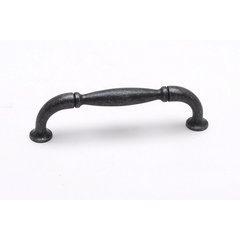 Euro Rustica 3-3/4 Inch Center to Center Rustic Iron Cabinet Pull Euro Rustica 3-3/4 Inch Center to Center Rustic Iron Cabinet Pull
