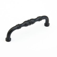 Colonial 4 Inch Center to Center Flat Black Cabinet Pull Colonial 4 Inch Center to Center Flat Black Cabinet Pull