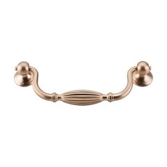 Tuscany 5-1/16 Inch Center to Center Brushed Bronze Cabinet Bail Pull Tuscany 5-1/16 Inch Center to Center Brushed Bronze Cabinet Bail Pull