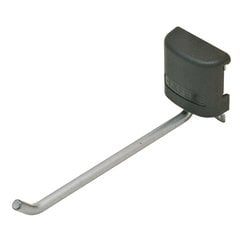 Omni Track Single Hook Matte Aluminum and Black Omni Track Single Hook Matte Aluminum and Black