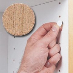 14MM Stick-On Cover Cap Unf. Cherry Wood - 1040 Per Box 14MM Stick-On Cover Cap Unf. Cherry Wood - 1040 Per Box