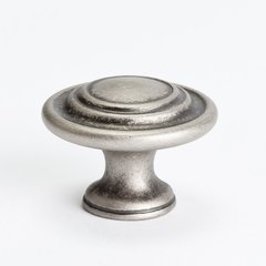 Advantage Plus 4 1-5/16 Inch Diameter Weathered Nickel Cabinet Knob Advantage Plus 4 1-5/16 Inch Diameter Weathered Nickel Cabinet Knob