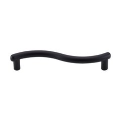 Nouveau 3-3/4 Inch Center to Center Flat Black Cabinet Pull Nouveau 3-3/4 Inch Center to Center Flat Black Cabinet Pull