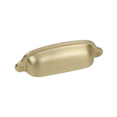 Glamour Cup Pull 3" C/C satin Brass Glamour Cup Pull 3" C/C satin Brass