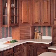 24 inch Corner Appliance Garage - Maple 24 inch Corner Appliance Garage - Maple