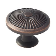 Crawford 1-3/4 Inch Diameter Oil Rubbed Bronze Cabinet Knob Crawford 1-3/4 Inch Diameter Oil Rubbed Bronze Cabinet Knob