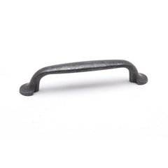 Euro Rustica 3-3/4 Inch Center to Center Rustic Iron Cabinet Pull Euro Rustica 3-3/4 Inch Center to Center Rustic Iron Cabinet Pull