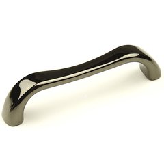 Elite 3-3/4 Inch Center to Center Black Nickel Cabinet Pull Elite 3-3/4 Inch Center to Center Black Nickel Cabinet Pull