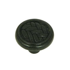 Harris 1-1/4 Inch Diameter Antique Black Cabinet Knob Harris 1-1/4 Inch Diameter Antique Black Cabinet Knob