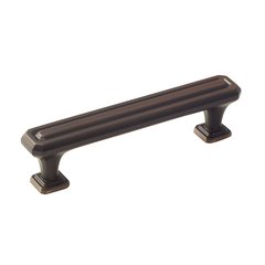 Wells 3-3/4 Inch Center to Center Oil-Rubbed Bronze Cabinet Pull Wells 3-3/4 Inch Center to Center Oil-Rubbed Bronze Cabinet Pull