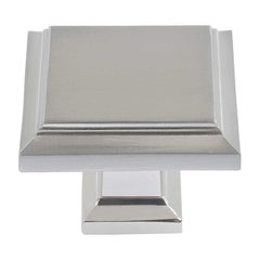 Sutton Place 1-1/4 Inch Diameter Brushed Nickel Cabinet Knob Sutton Place 1-1/4 Inch Diameter Brushed Nickel Cabinet Knob