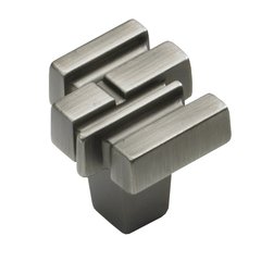 Stonehenge 1-1/8 Inch Diameter Antique Nickel Cabinet Knob Stonehenge 1-1/8 Inch Diameter Antique Nickel Cabinet Knob