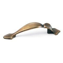 Classic Traditions 3 Inch Center to Center Antique Brass Cabinet Pull Classic Traditions 3 Inch Center to Center Antique Brass Cabinet Pull
