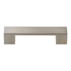 Wide Square Pull 96MM Center to Center Brushed Nickel Wide Square Pull 96MM Center to Center Brushed Nickel