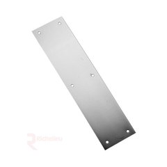 Antimicrobial 7 Inch Center to Center Stainless Steel Back-plate Antimicrobial 7 Inch Center to Center Stainless Steel Back-plate