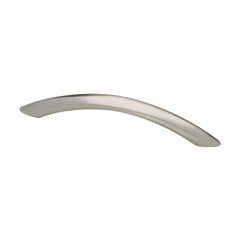 Contemporary 5-1/16 Inch Center to Center Satin Nickel Cabinet Pull Contemporary 5-1/16 Inch Center to Center Satin Nickel Cabinet Pull