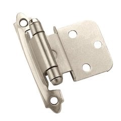 3/8 inch Inset Hinge Satin Nickel-Sold Per Pair 3/8 inch Inset Hinge Satin Nickel-Sold Per Pair