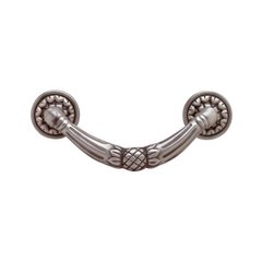 French Romantics 3 Inch Center to Center Brushed Satin Pewter Cabinet Bail Pull French Romantics 3 Inch Center to Center Brushed Satin Pewter Cabinet Bail Pull