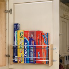 Vertical Foil Rack For 15 inch Cabinet-Maple Vertical Foil Rack For 15 inch Cabinet-Maple