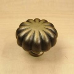 Plymouth 1-1/4 Inch Diameter Weathered Brass Cabinet Knob Plymouth 1-1/4 Inch Diameter Weathered Brass Cabinet Knob