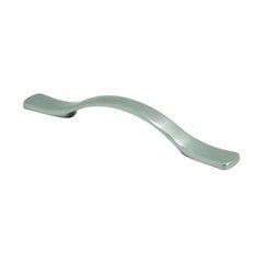Euro-Contemporary 4 Inch Center to Center Satin Nickel Cabinet Pull Euro-Contemporary 4 Inch Center to Center Satin Nickel Cabinet Pull