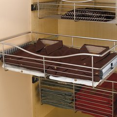 Pullout Wire Basket 24 inch W x 14 inch D x 7 inch H Pullout Wire Basket 24 inch W x 14 inch D x 7 inch H