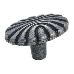 Natural Elegance 1-9/16 Inch Diameter Wrought Iron Cabinet Knob Natural Elegance 1-9/16 Inch Diameter Wrought Iron Cabinet Knob