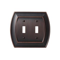 Allison Two Toggle Wall Plate Oil Rubbed Bronze Allison Two Toggle Wall Plate Oil Rubbed Bronze