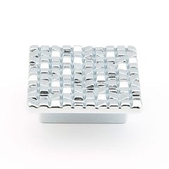 Italian Designs Mosaic 1-7/8 Inch Diameter Polished Chrome Cabinet Knob Italian Designs Mosaic 1-7/8 Inch Diameter Polished Chrome Cabinet Knob