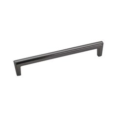 Lexa 6-5/16 Inch Center to Center Black Nickel Cabinet Pull Lexa 6-5/16 Inch Center to Center Black Nickel Cabinet Pull