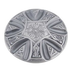 Maltese 1-5/8 Inch Diameter Pewter Cabinet Knob Maltese 1-5/8 Inch Diameter Pewter Cabinet Knob