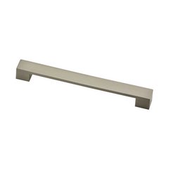 Stratford 7-9/16 Inch Center to Center Satin Nickel Cabinet Pull Stratford 7-9/16 Inch Center to Center Satin Nickel Cabinet Pull