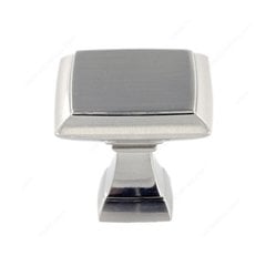 Heritage 1-1/2 Inch Diameter Brushed Nickel Cabinet Knob Heritage 1-1/2 Inch Diameter Brushed Nickel Cabinet Knob