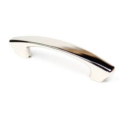 Sierra 3-3/4 Inch Center to Center Polished Nickel Cabinet Pull Sierra 3-3/4 Inch Center to Center Polished Nickel Cabinet Pull