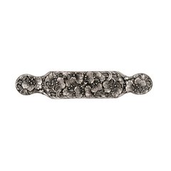 Florid Leaves 5 Inch Center to Center Antique Pewter Cabinet Pull Florid Leaves 5 Inch Center to Center Antique Pewter Cabinet Pull