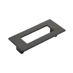 Finestrino 3-3/4 Inch Center to Center Matte Black Cabinet Pull Finestrino 3-3/4 Inch Center to Center Matte Black Cabinet Pull