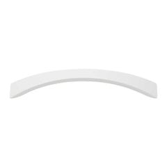 Sleek 5-1/16 Inch Center to Center White Gloss Cabinet Pull Sleek 5-1/16 Inch Center to Center White Gloss Cabinet Pull