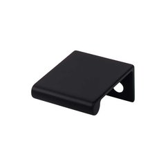 Mercer 5/8 Inch Center to Center Flat Black Finger Pull Mercer 5/8 Inch Center to Center Flat Black Finger Pull